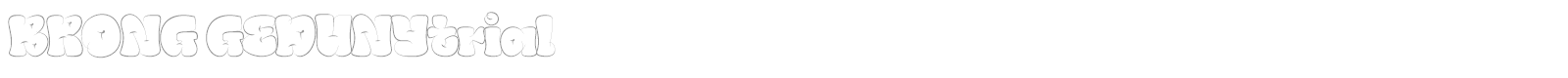 Brong Geduny font preview